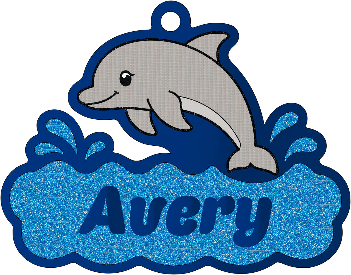 Personalized Acrylic Bag Tag