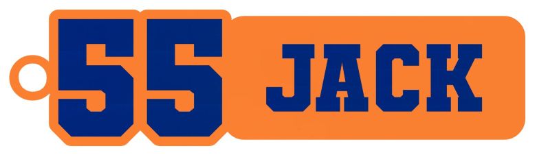 Custom School Spirit Acrylic Bag Tag | Personalized Keychain