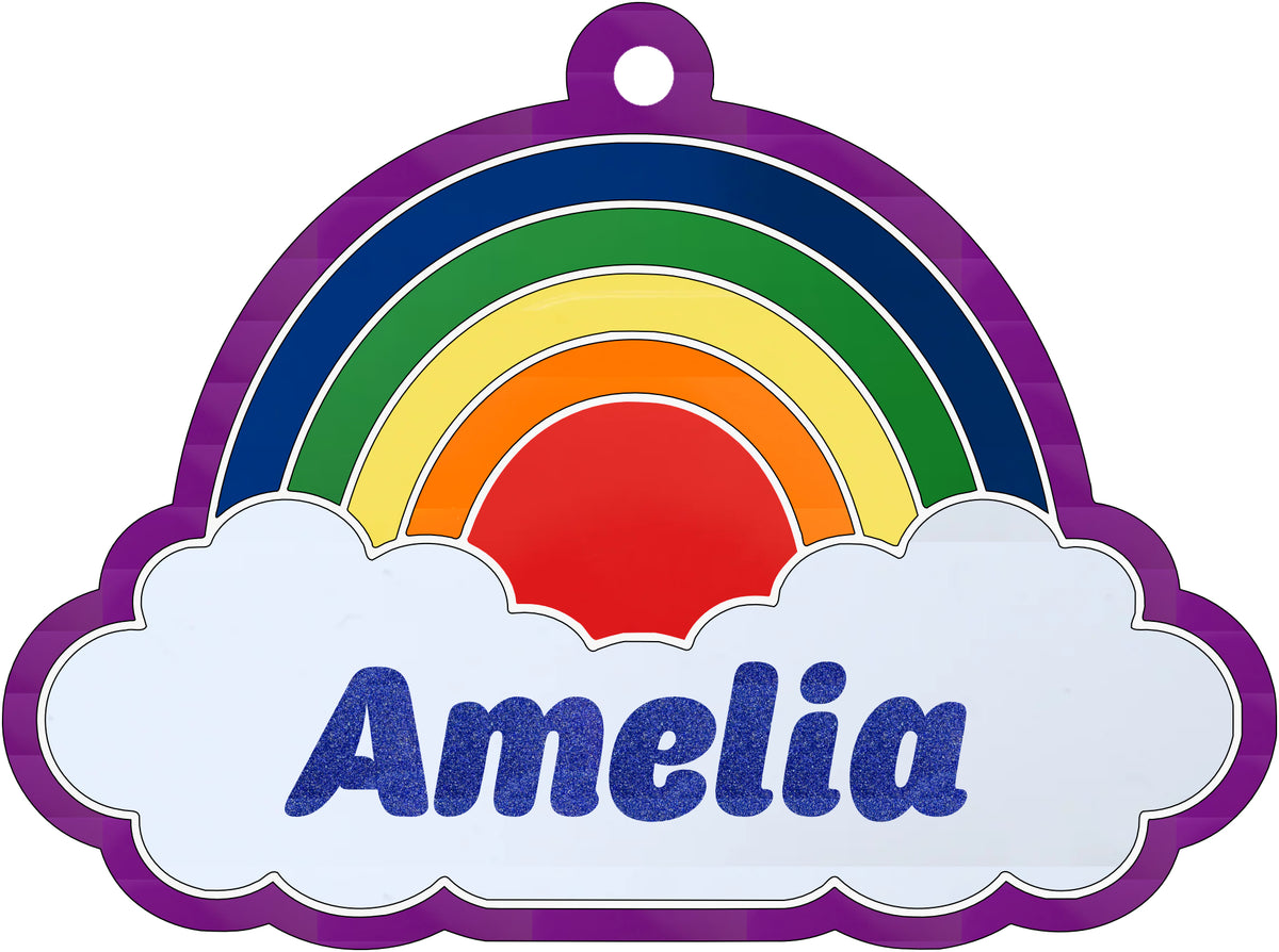 Personalized Acrylic Bag Tag