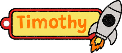 Personalized Acrylic Bag Tag
