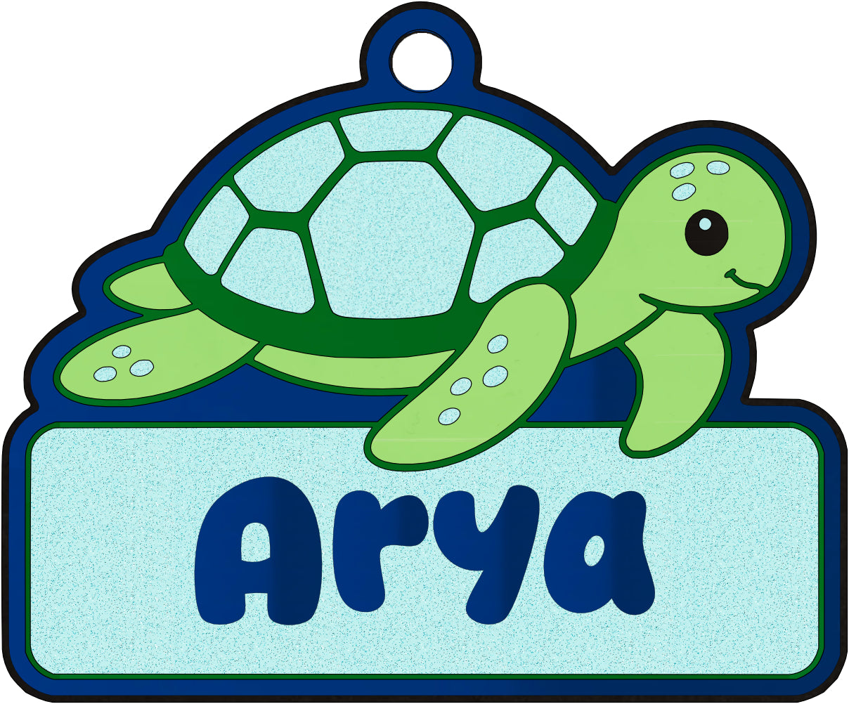 Personalized Acrylic Bag Tag