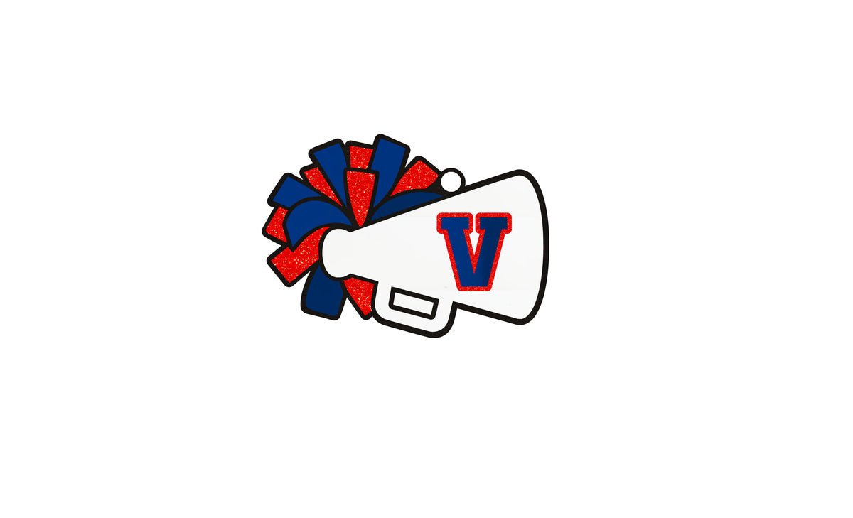 Custom School Spirit Acrylic Bag Tag | Personalized Keychain